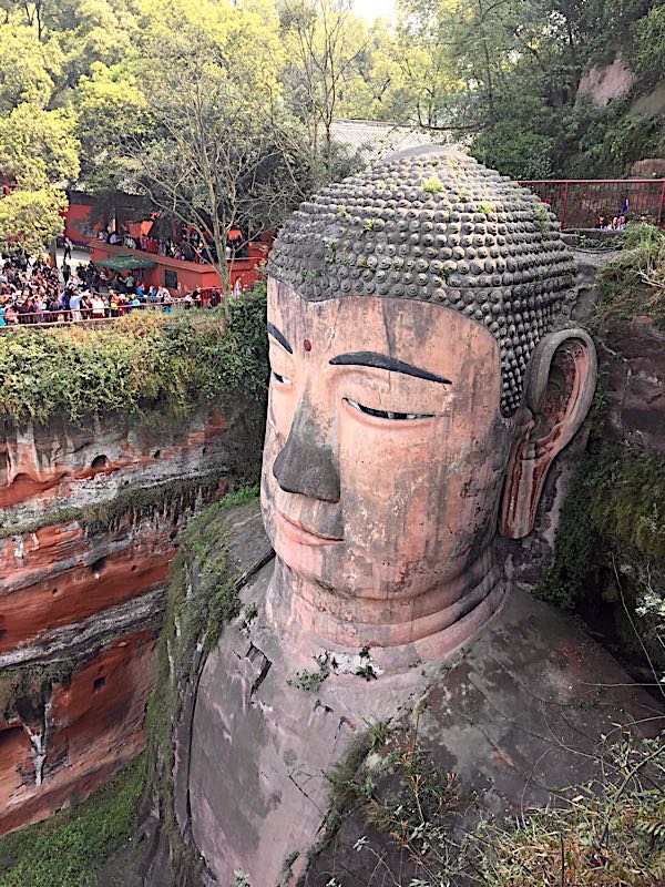 Le Bouddha Géant, Leshan, Sichuan, Chine