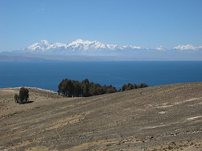 Cordillère royale et lac Titicaca, Les Andes, Bolivie