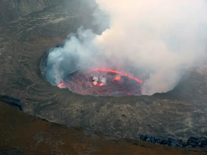 Lac de lave du Nyiragongo